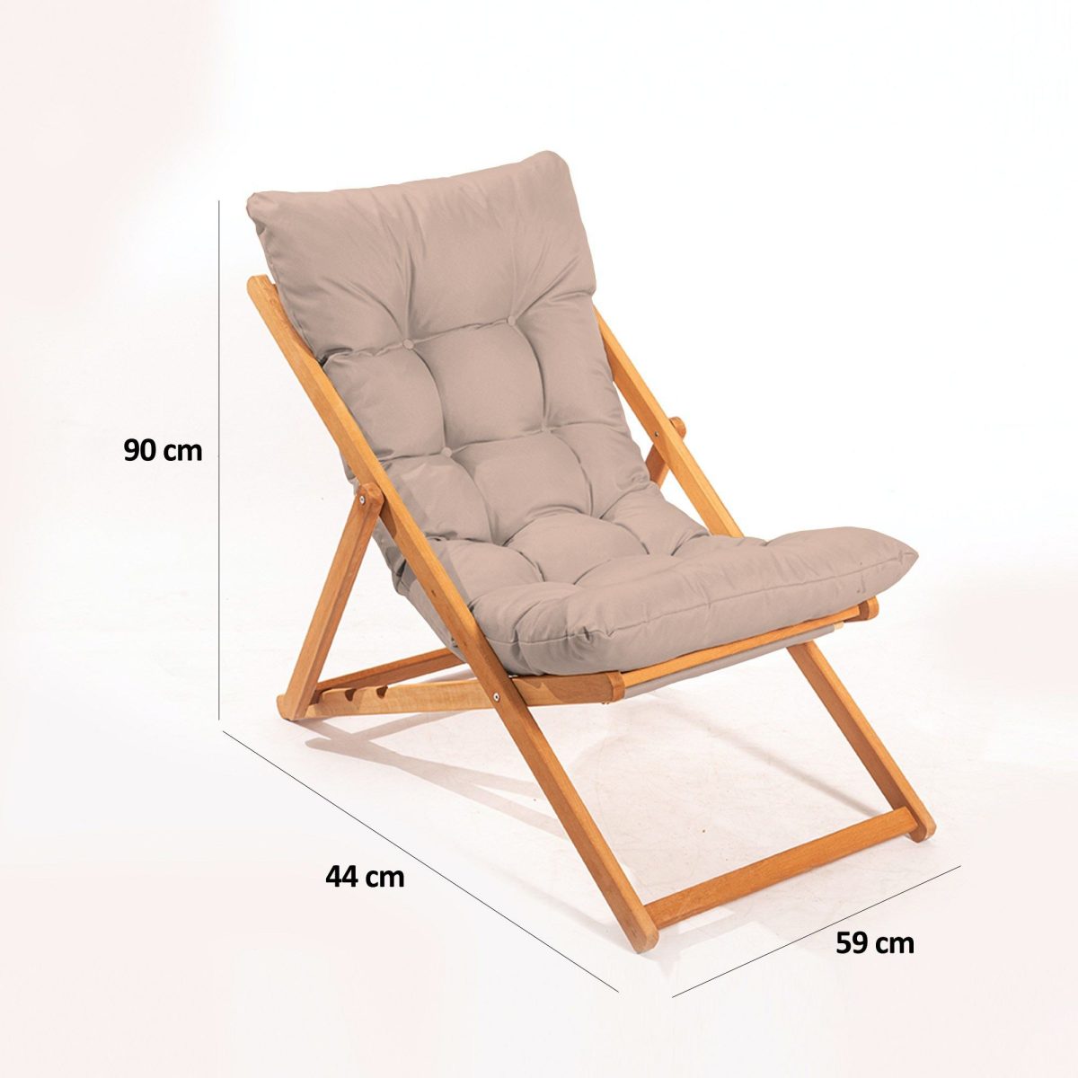 My005 - Brown – Комплет градинарски маси и столици (3 парчиња) - Image 7