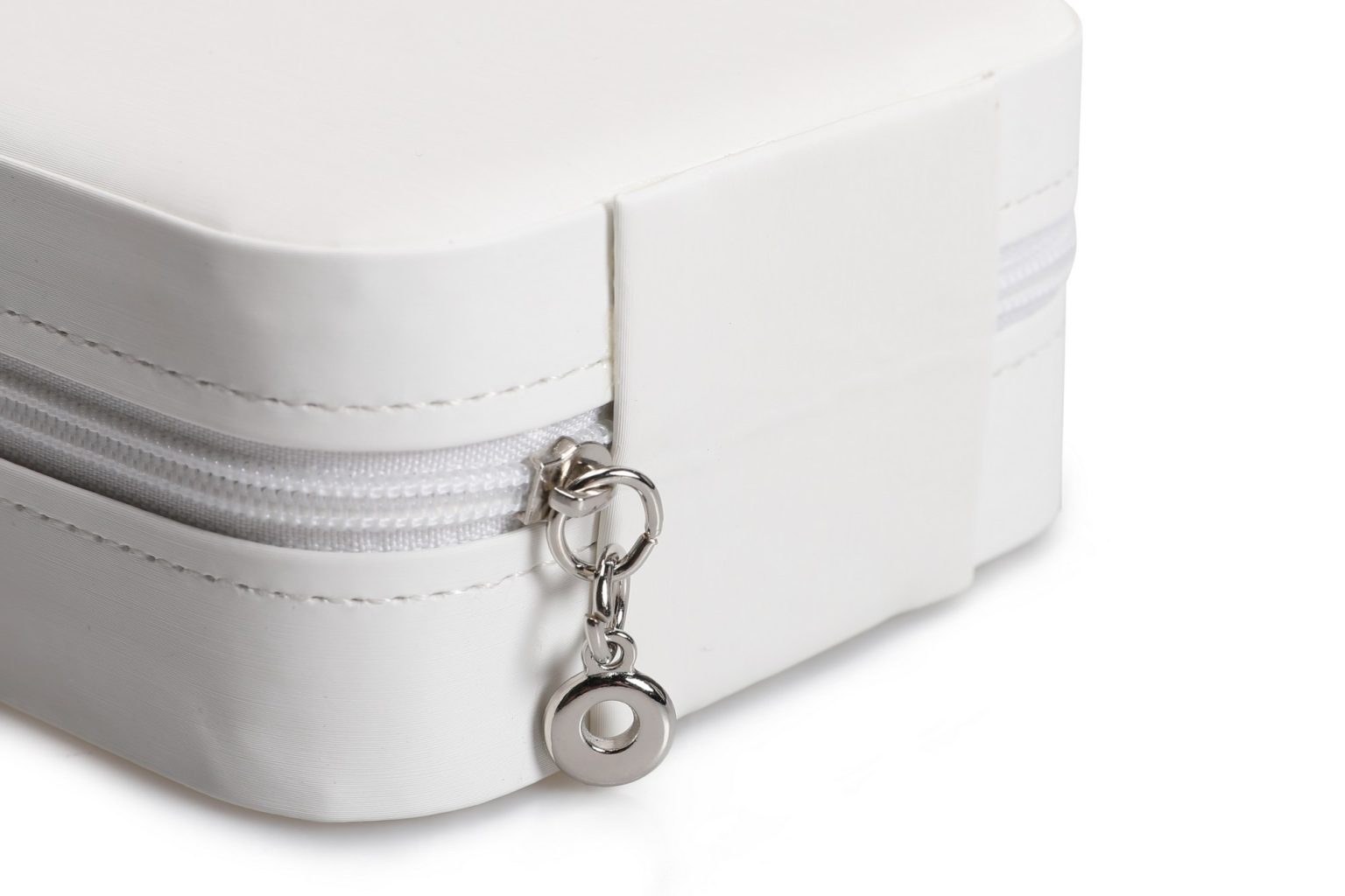 White – PU кожна кутија за накит - Image 6