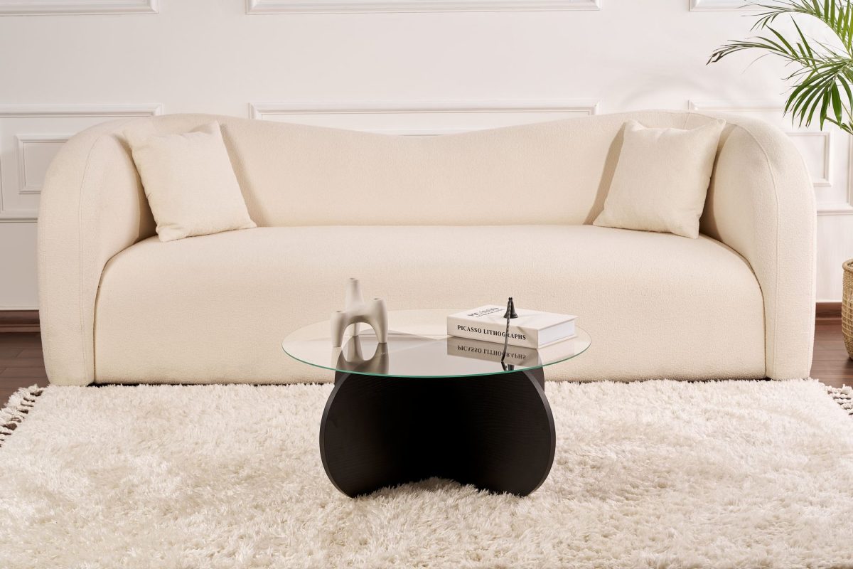 Aeris - Wood Black, Fume – Маса за кафе - Image 2