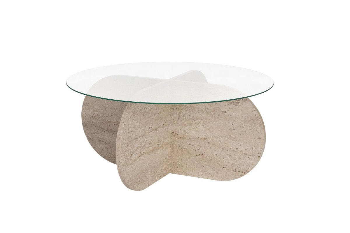 Aeris - Travertine, Transparent – Маса за кафе - Image 6