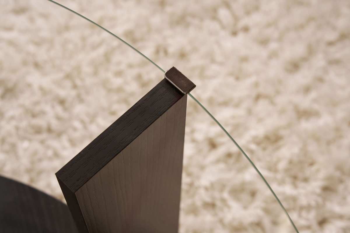 Clara - Wood Black, Transparent – Маса за кафе - Image 4