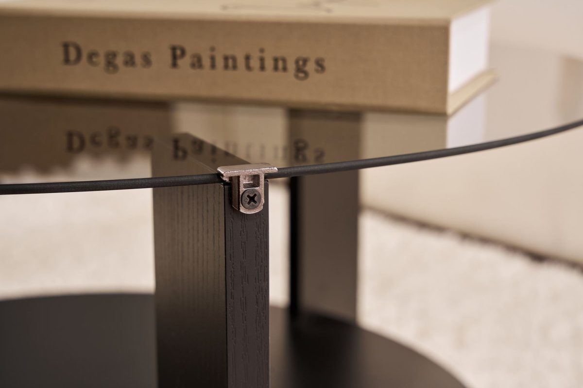 Clara - Wood Black, Fume – Маса за кафе - Image 5