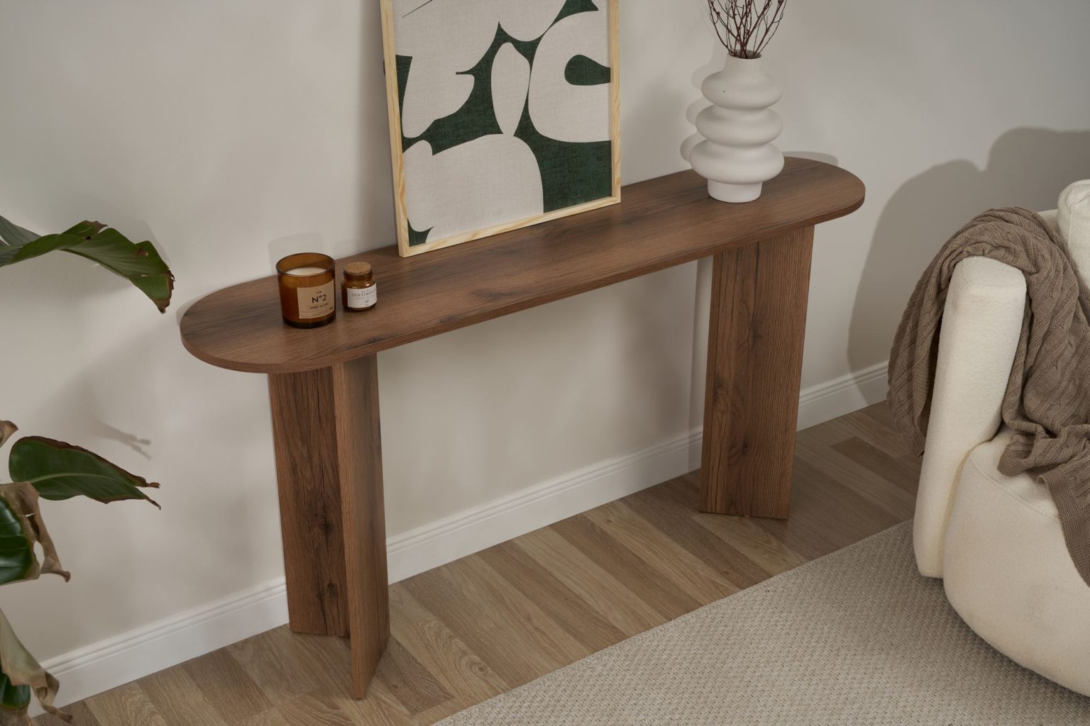 Sira - VNT Walnut – Декоративна конзолна маса - Image 3