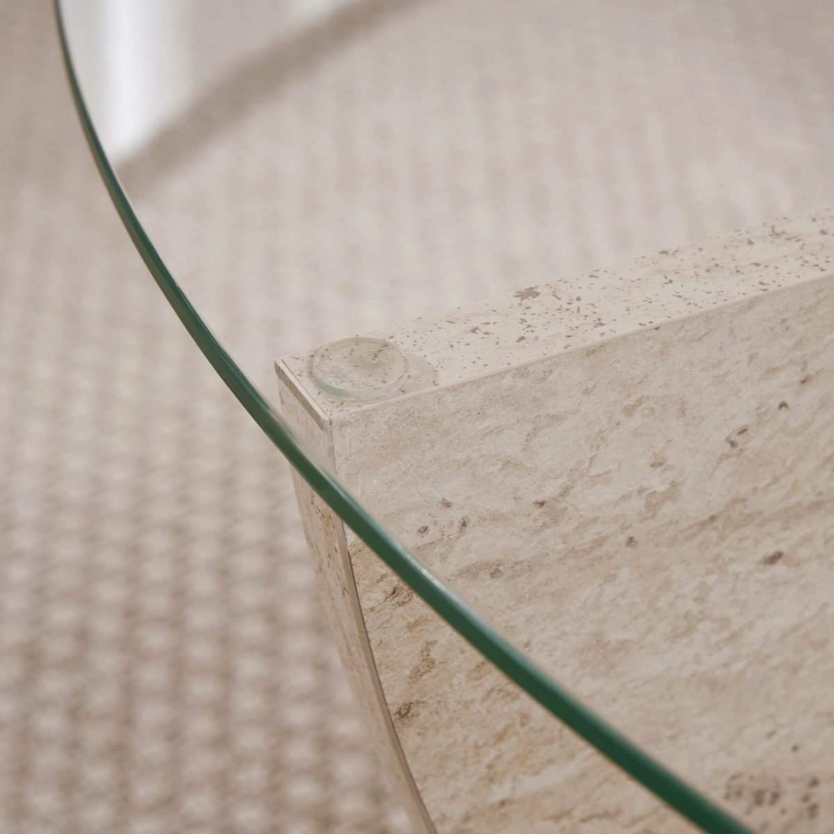 Liya - Travertine – Маса за кафе - Image 6