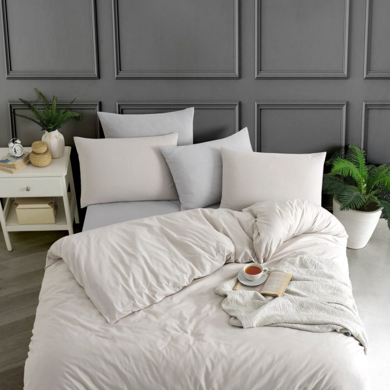 Yarn Dyed - Beige – Дупла постелнина