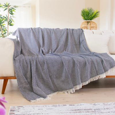 Woven Cozy - Black – Покривка за софа