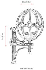 BAP-68081-BSY-M3 – Ѕидна светилка на отворено - Image 3