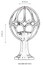 BSU-68081-BSY-M4-K – Ѕидна светилка на отворено - Image 3