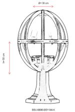 BSU-68080-BSY-M4-K – Ѕидна светилка на отворено - Image 3