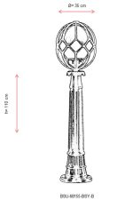 BSU-68155-BSY-B – Подна светилка за надворешна употреба - Image 3