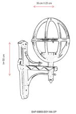 BAP-68080-BSY-M4-OP – Ѕидна светилка на отворено - Image 3