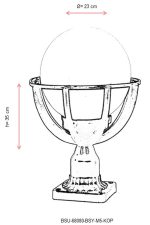 BSU-68080-BSY-M5-KOP – Ѕидна светилка на отворено - Image 3