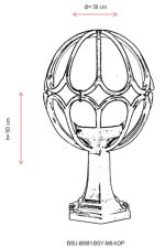 BSU-68081-BSY-M8-KOP – Ѕидна светилка на отворено - Image 3