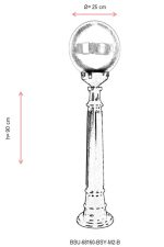 BSU-68160-BSY-M2-B – Подна светилка за надворешна употреба - Image 3