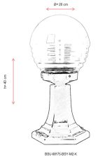 BSU-68175-BSY-M2-K – Ѕидна светилка на отворено - Image 3