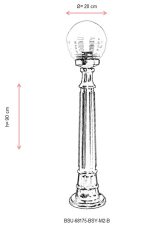 BSU-68175-BSY-M2-B – Подна светилка за надворешна употреба - Image 3