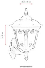 BAP-68181-BSY-M3 – Ѕидна светилка на отворено - Image 3