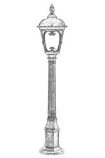 BSU-68181-BKR-B – Подна светилка за надворешна употреба - Image 2