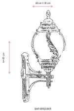 BAP-68182-BKR – Ѕидна светилка на отворено - Image 3