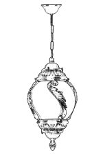 BFE-68182-BSY – Надворешен лустер - Image 2