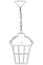 BFE-68183-BSY – Надворешен лустер - Image 2