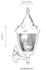 BAP-68186-BSY-M1 – Ѕидна светилка на отворено - Image 3