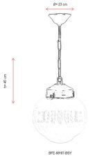 BFE-68187-BSY – Надворешен лустер - Image 3
