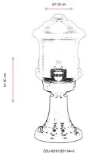 BSU-68189-BSY-M4-K – Ѕидна светилка на отворено - Image 3
