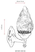 BAP-68191-1BSY-M2 – Ѕидна светилка на отворено - Image 3