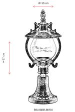 BSU-68205-BKR-K – Ѕидна светилка на отворено - Image 3