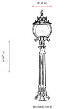 BSU-68205-BSY-B – Подна светилка за надворешна употреба - Image 3