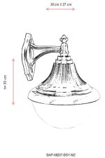 BAP-68207-BSY-M2 – Ѕидна светилка на отворено - Image 3