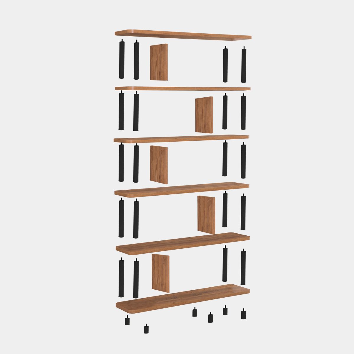 Meta - Black – Полица за книги - Image 3