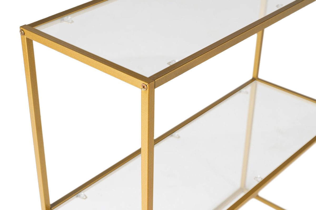Berra - Gold – Декоративна конзолна маса - Image 4