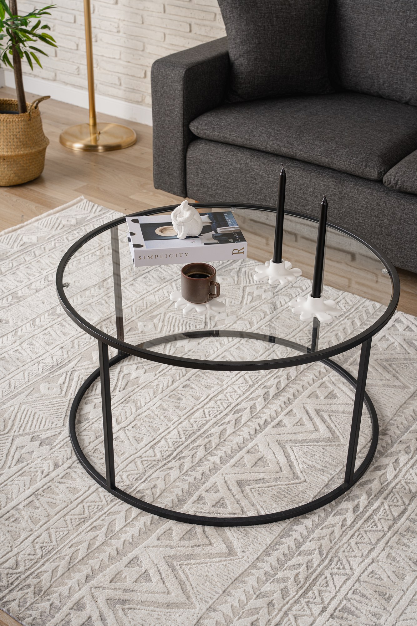 706CLN113520-201.jpg Berlin - Black – Маса за кафе - Image 1