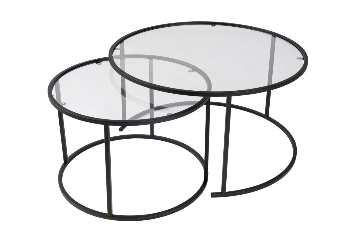 Black-Transparent-80-60 – Комплет масичка за кафе - Image 6