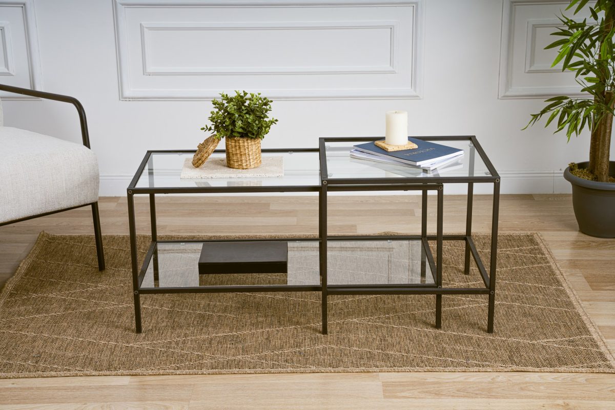 Sevay - Black – Комплет масичка за кафе - Image 2