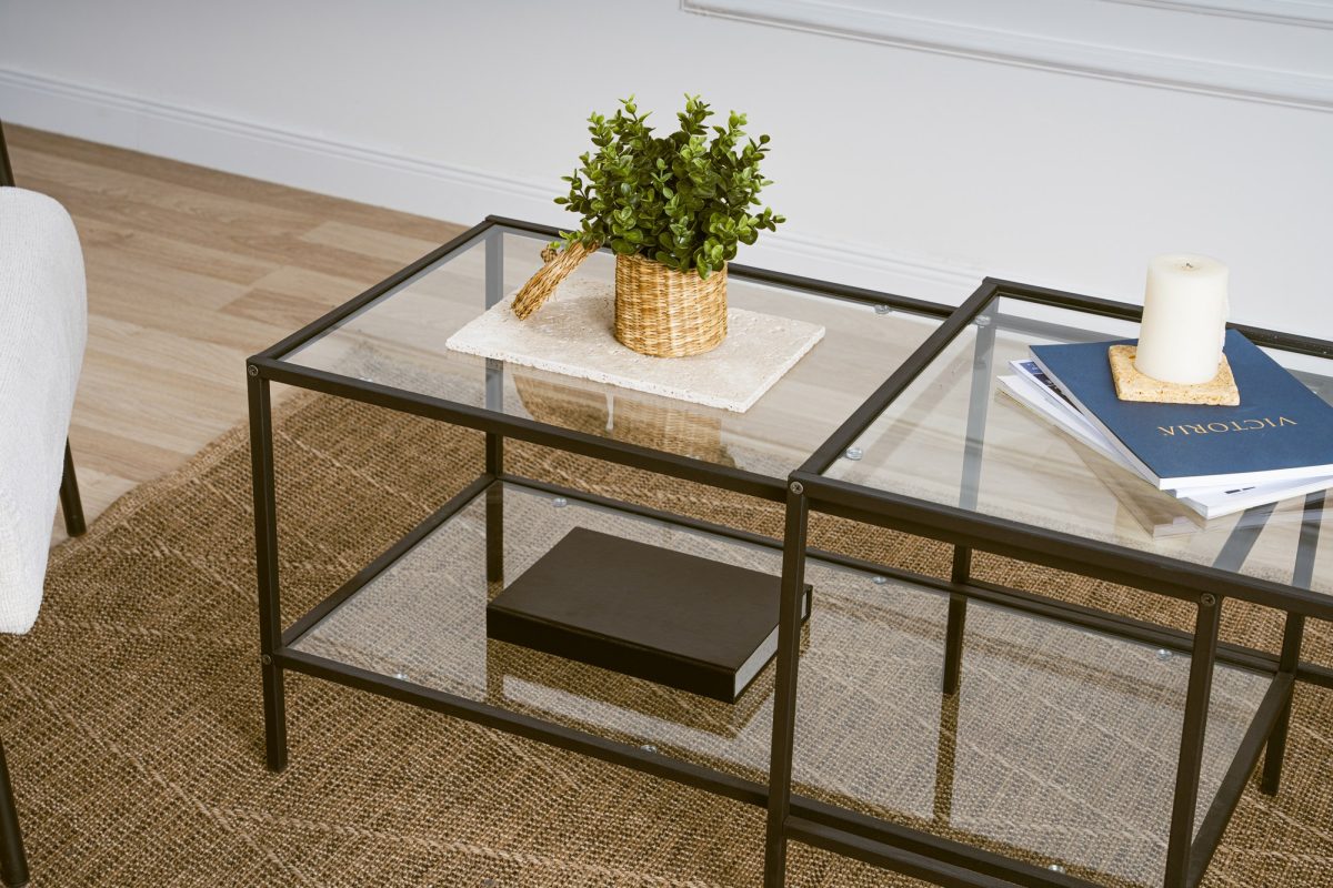 Sevay - Black – Комплет масичка за кафе - Image 3