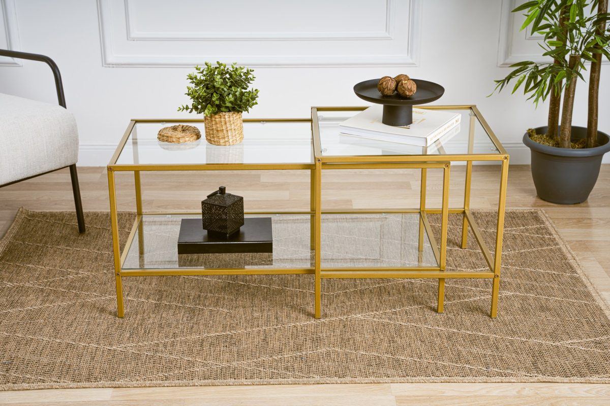 Sevay - Gold – Комплет масичка за кафе - Image 2