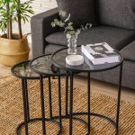 Alya - Black – Табела за гнездење (3 парчиња)