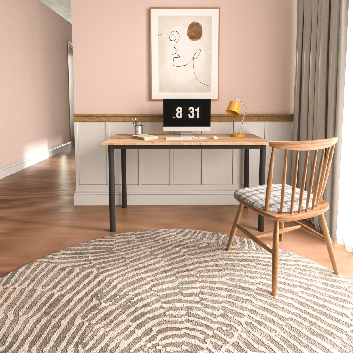 Viva - 140 x 55 – Канцелариско биро - Image 3