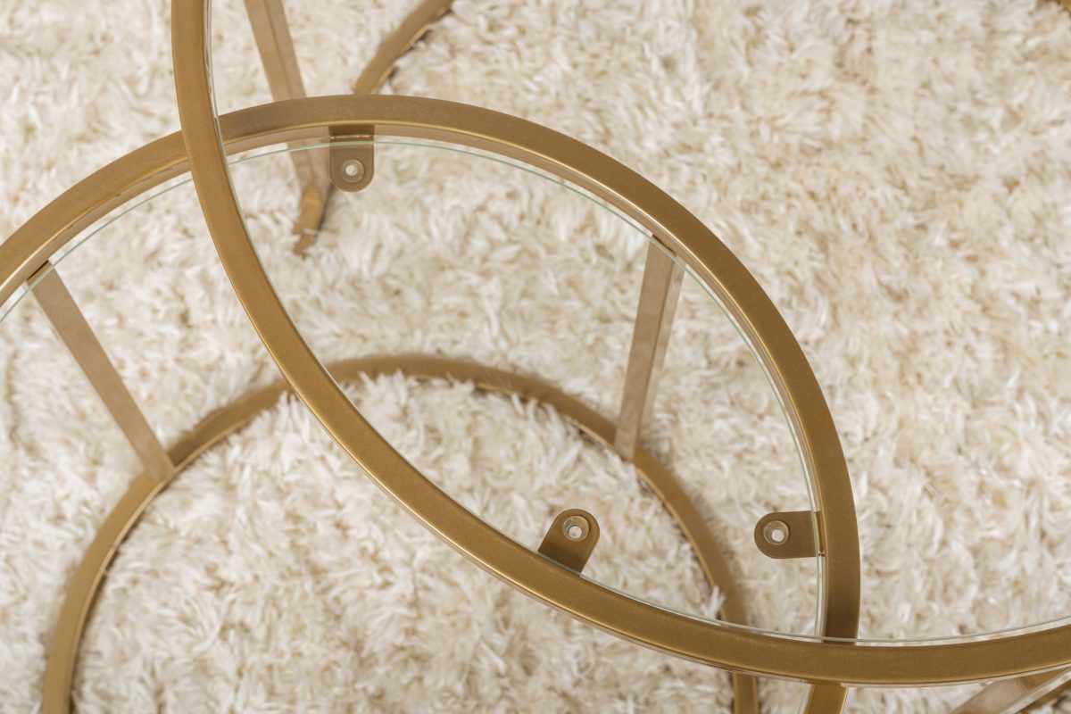 Gold-Transparent-60-42 – Комплет масичка за кафе - Image 5