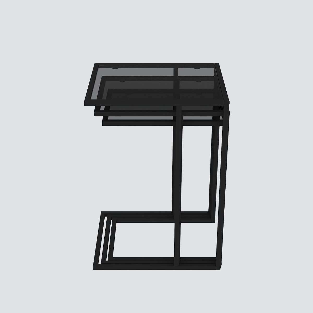 İbiza - Black, Smoked Glass – Табела за гнездење (3 парчиња) - Image 10