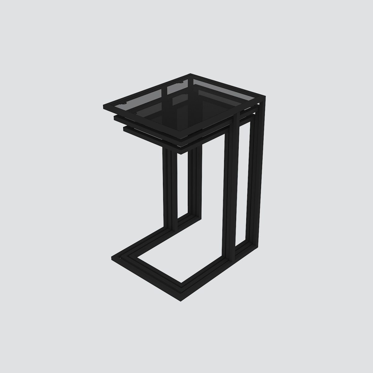 İbiza - Black, Smoked Glass – Табела за гнездење (3 парчиња) - Image 11