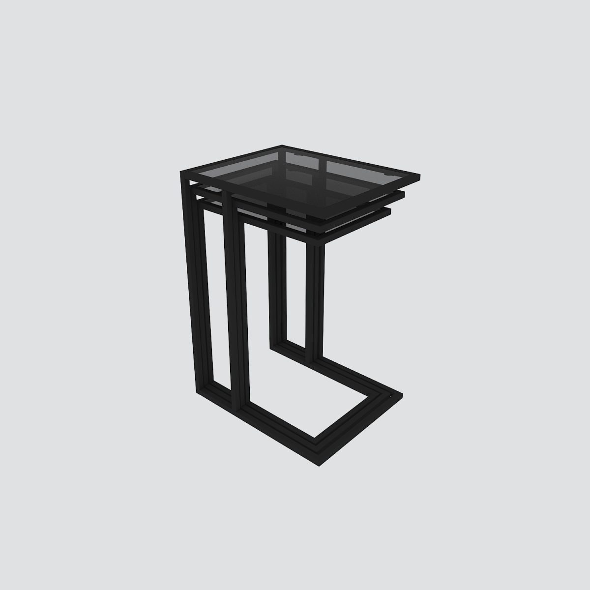 İbiza - Black, Smoked Glass – Табела за гнездење (3 парчиња) - Image 12