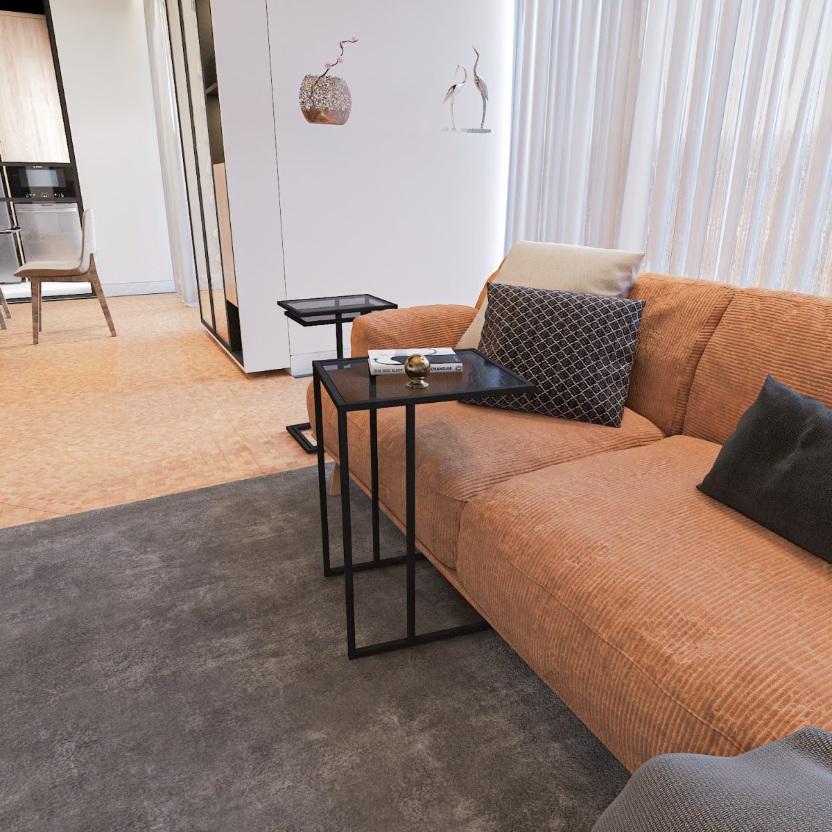 İbiza - Black, Smoked Glass – Табела за гнездење (3 парчиња) - Image 7