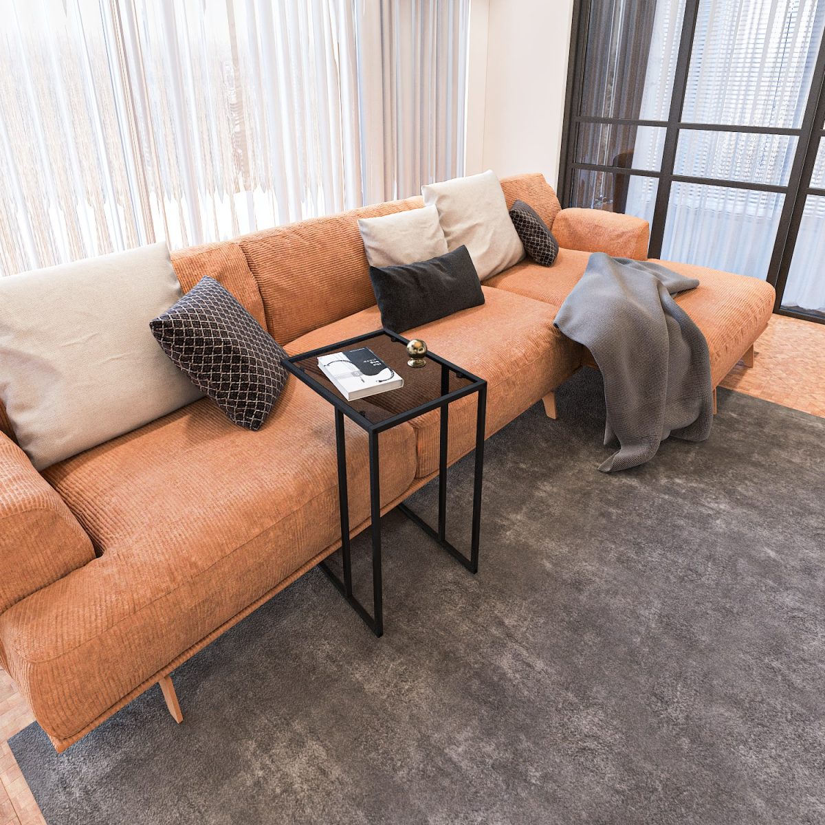 İbiza - Black, Smoked Glass – Табела за гнездење (3 парчиња) - Image 8