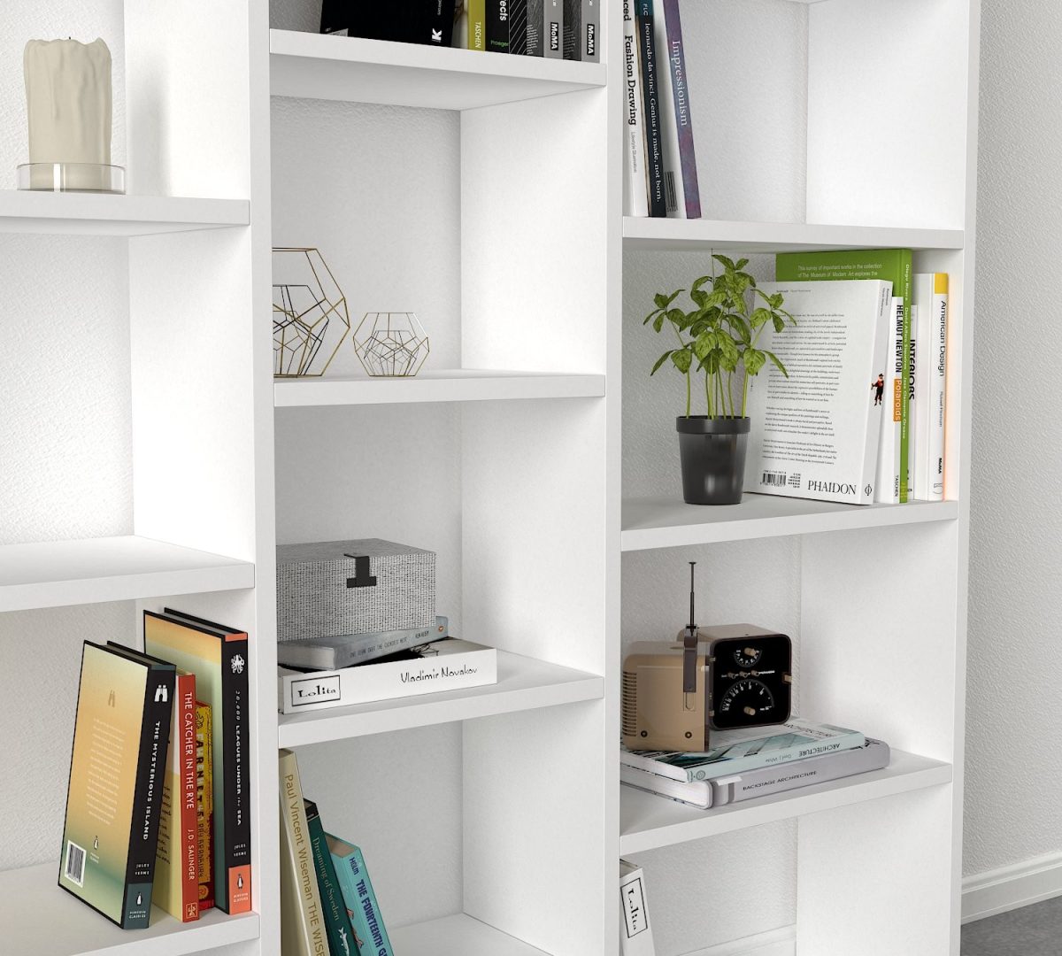 Ample - White – Полица за книги - Image 3