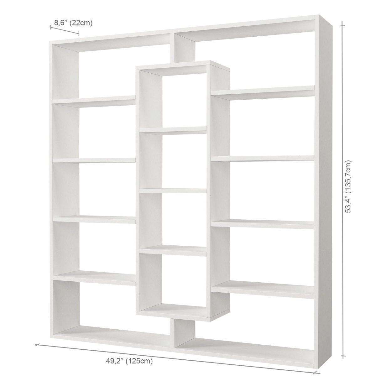 Ample - White – Полица за книги - Image 5