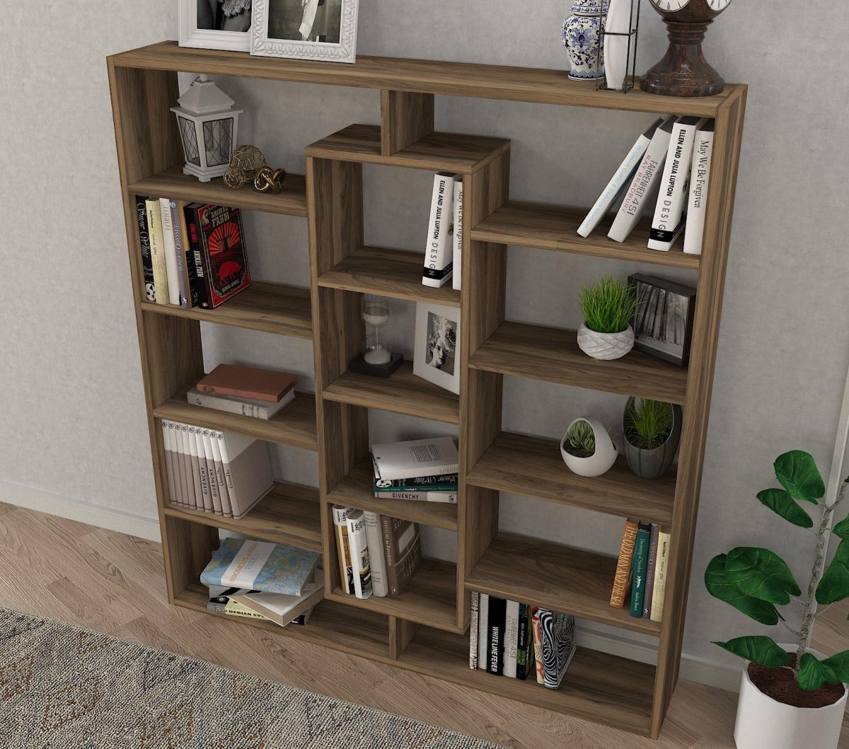 Ample - Walnut – Полица за книги - Image 3